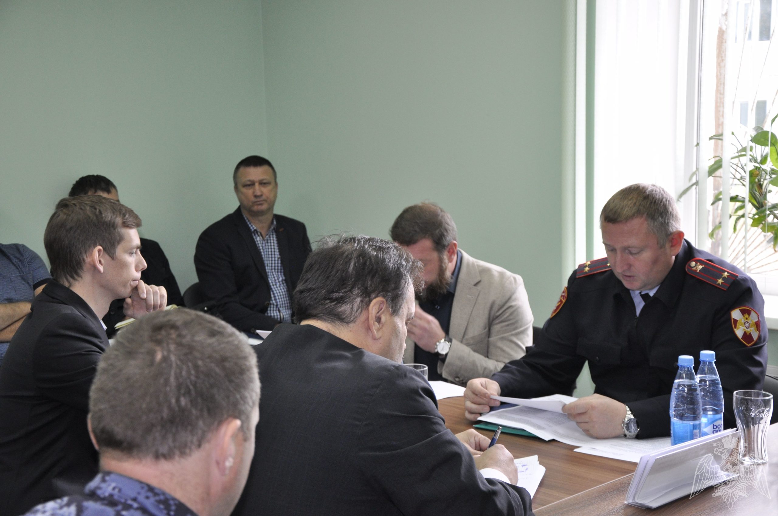 В Смоленске состоялось координационное совещание представителей Росгвардии и частных охранных организаций
