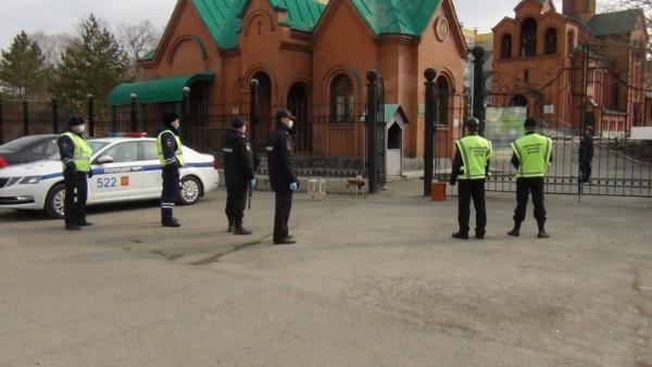 ЧОПы Челябинска помогли Росгвардии обеспечить охрану правопорядка во время празднования Вербного воскресенья