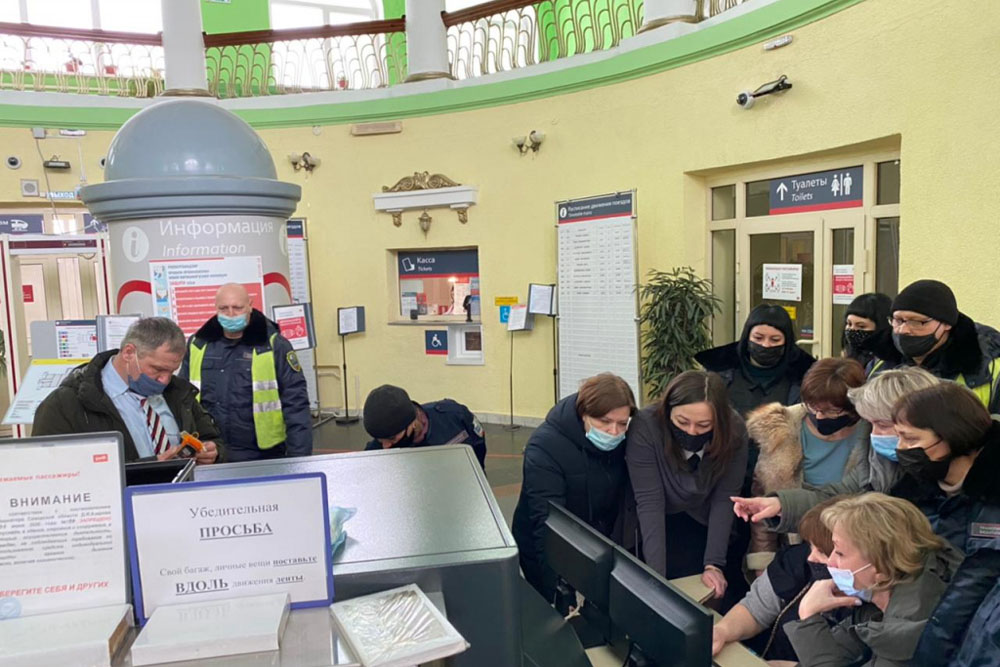 В Самарской области на ж/д вокзалах провели тренировки по ОТБ