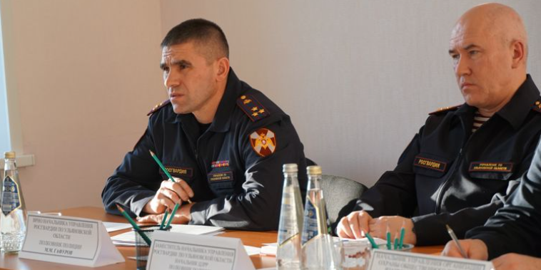 Росгвардия Ульяновска провела заседание координационного совета по вопросам частной охранной деятельности