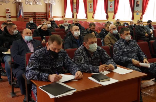 Росгвардия Воронежа провела совещание с представителями частных охранных организаций