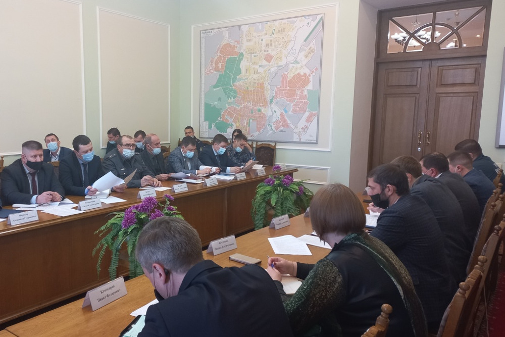 В Саранске состоялось заседание по вопросу усиления ОТБ транспортной инфраструктуры