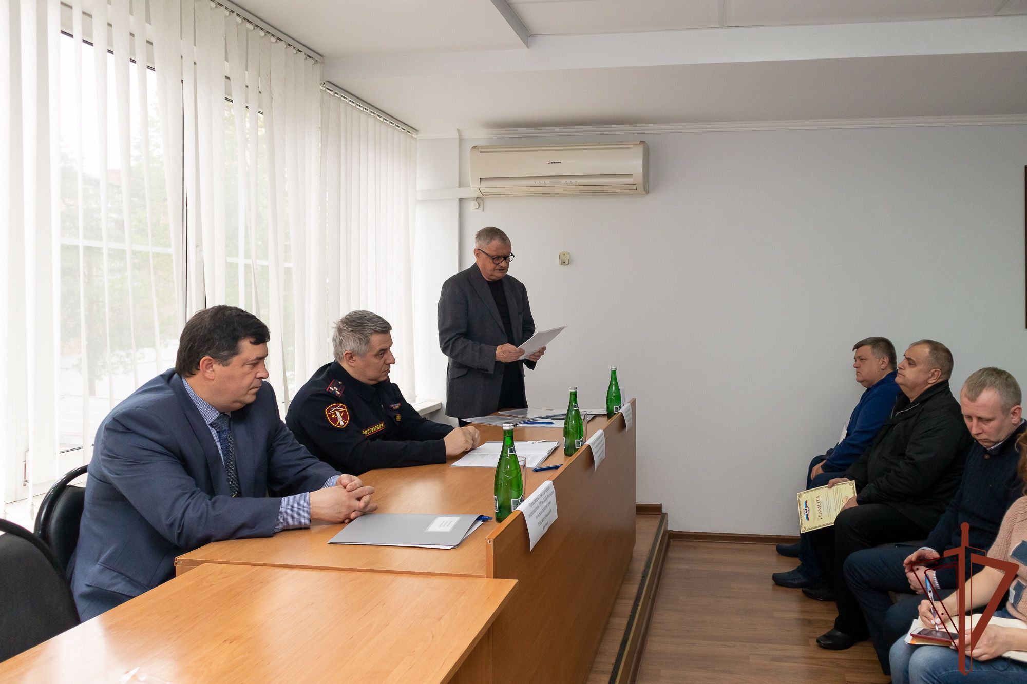 Росгвардия Кубани провела заседание Координационного совета по взаимодействию с ЧОО