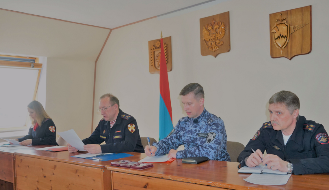 Росгвардия Карелии провела заседание координационного совета по вопросам частной охранной деятельности